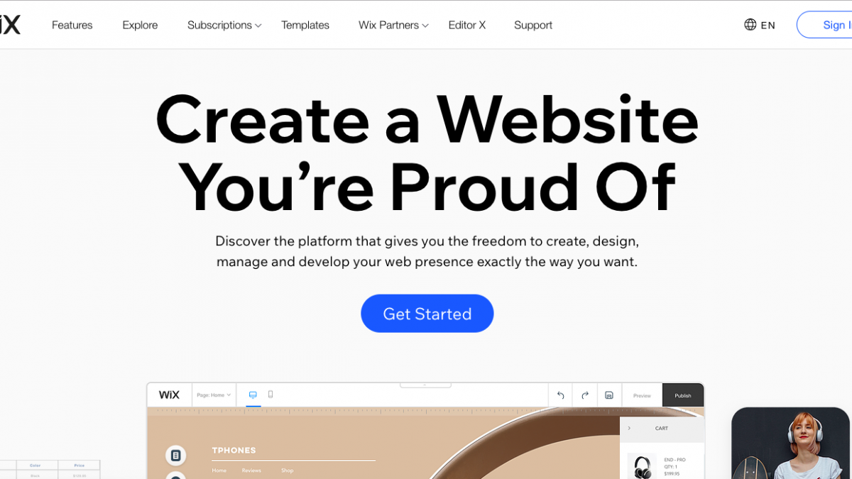 wix.com؛ پلتفرم ایجاد وبسایت