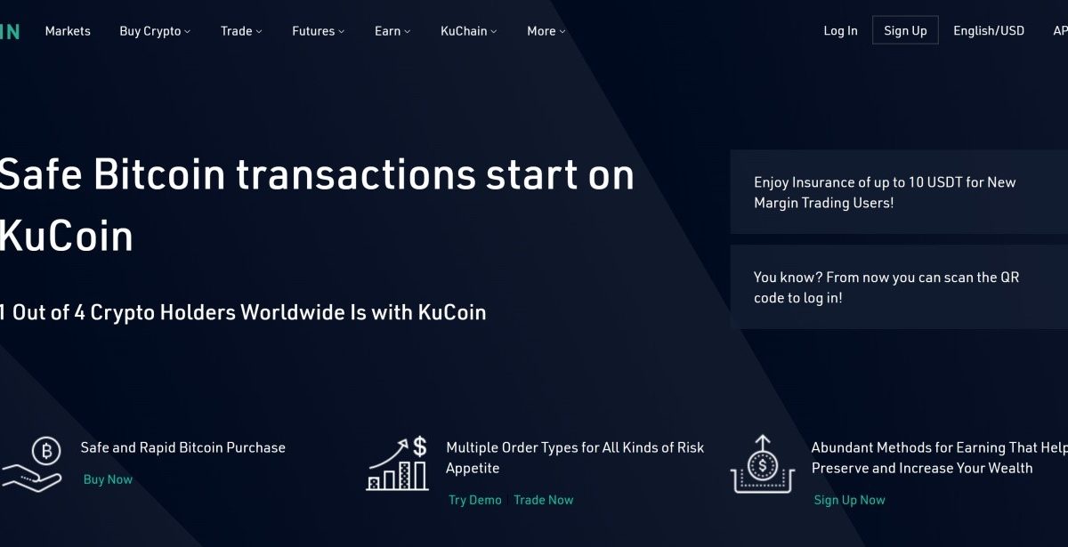 کوکوین (KuCoin)؛ کارمزد صفر برای تبادلات و امکان انجام معاملات مارجین، صرافی بزرگ زیرمجموعه هولدینگ آی جی دی کپیتال