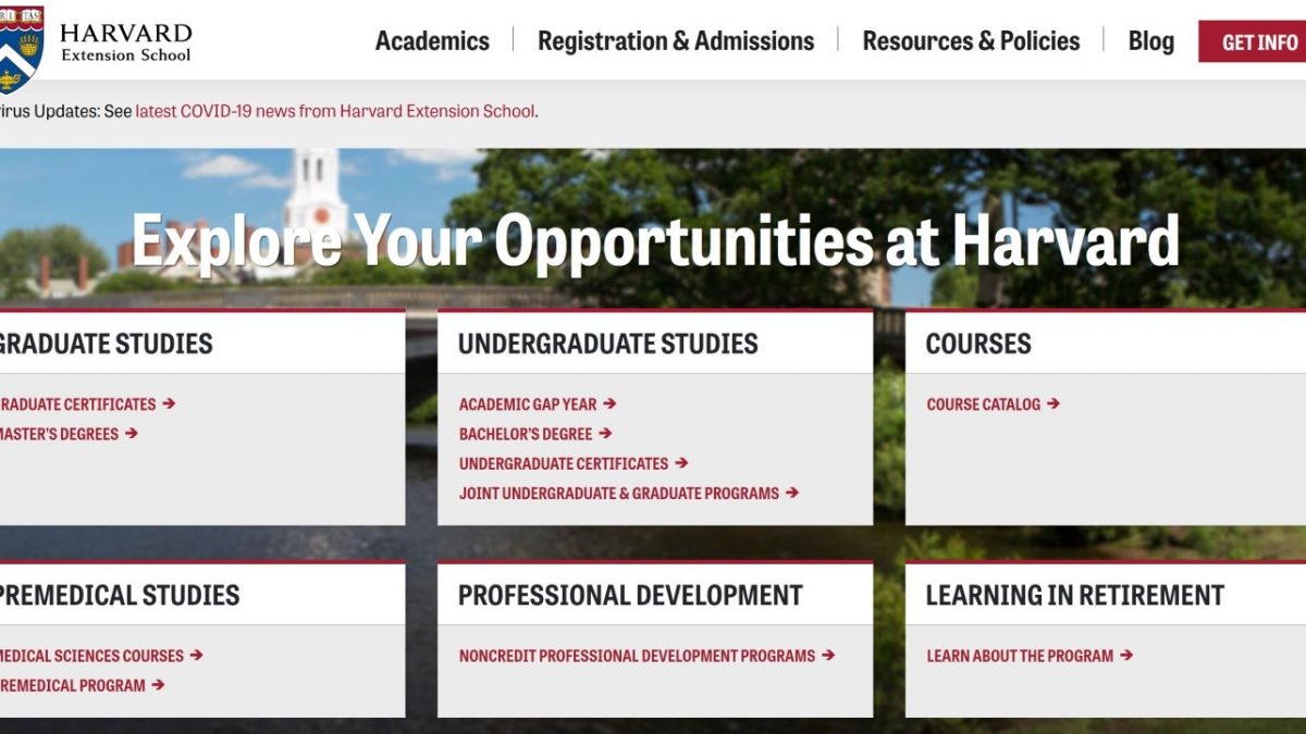 وبسایت هاروارد اکستنشن؛ دوره های رایگان و پولی غنی و چالش برانگیز را تجربه کنید
