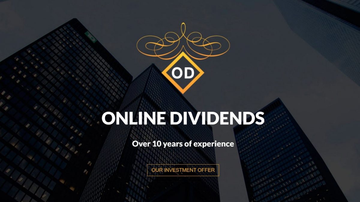 سایت Online Dividends؛ پلن های روزانه، هفتگی و ماهانه بلند مدت