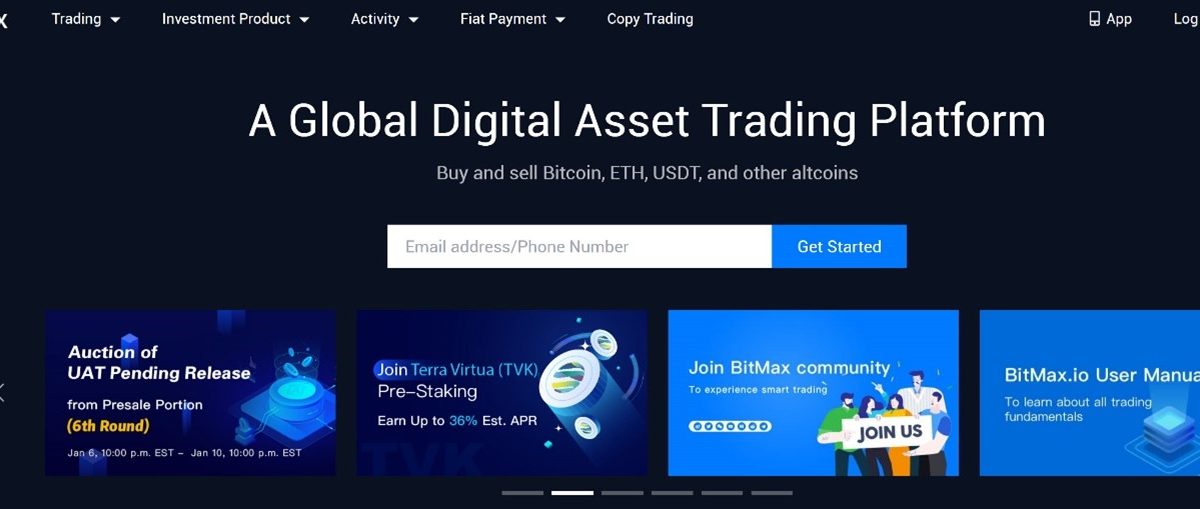 بیت مکس Bitmax؛ پلتفرم آنلاین ترید، معاملات مارجین، آتی و استیکینگ