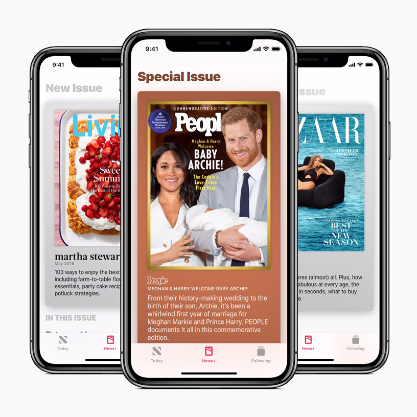 اپل نیوز پلاس (+Apple News) در موبایل