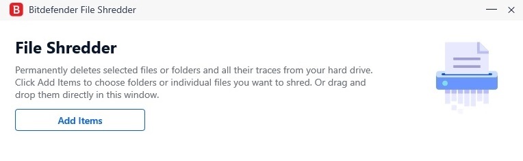 نابودکننده فایل (File shredder) در بیت دفندر