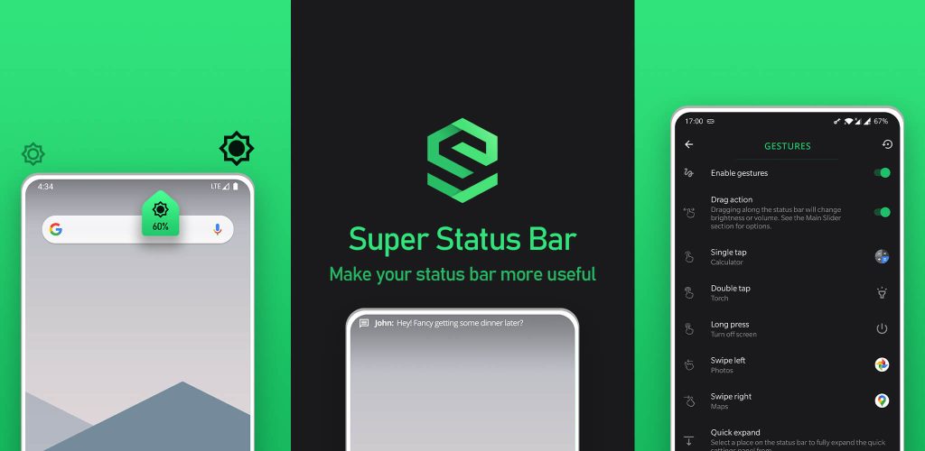 سوپر استاتوس بار (Super Status Bar)