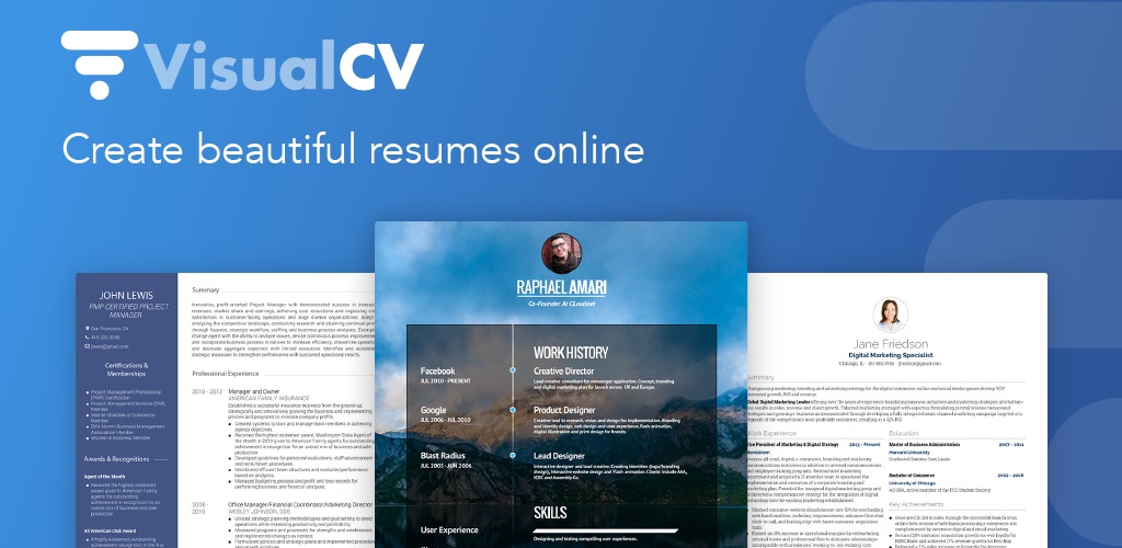 ویژوآل سی‌وی رزومه & سی‌وی بیلدر (Visual CV Resume & CV Builder)