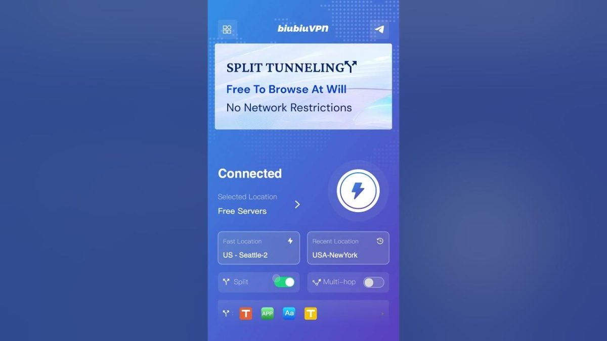 بررسی اپلیکیشن بیوبیو وی‌پی‌ان (Biubiuvpn)